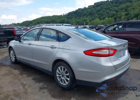 2016 Ford Fusion S from USA, damaged, VIN 3FA6P0G79GR398723